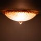 Mid Century Barovier & Toso Attributed Flush Mount Italy