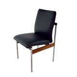 6 vintage rosewood dining chairs by C. Denekamp for Thereca
