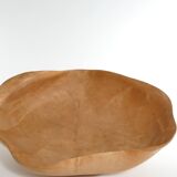 Swedish Burl Wood Bowl, Signed TN 1980