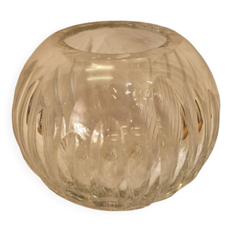 St Louis crystal ball vase