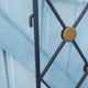 Wrought iron grilles, wrought iron partition doors
