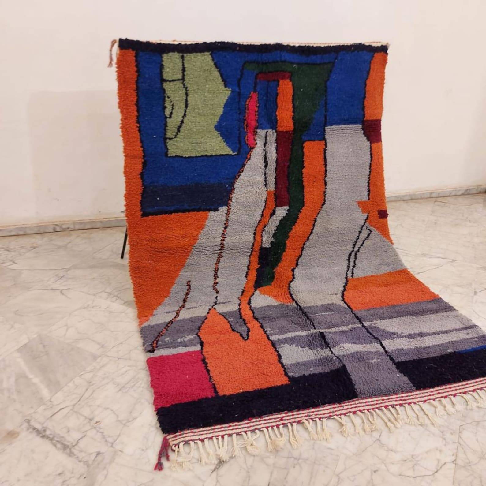 Moroccan artisanal Berber rug 200/250