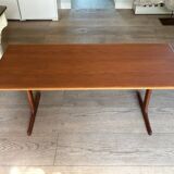 Table basse en teck de Karl-Erik Ekselius - Suède années 60