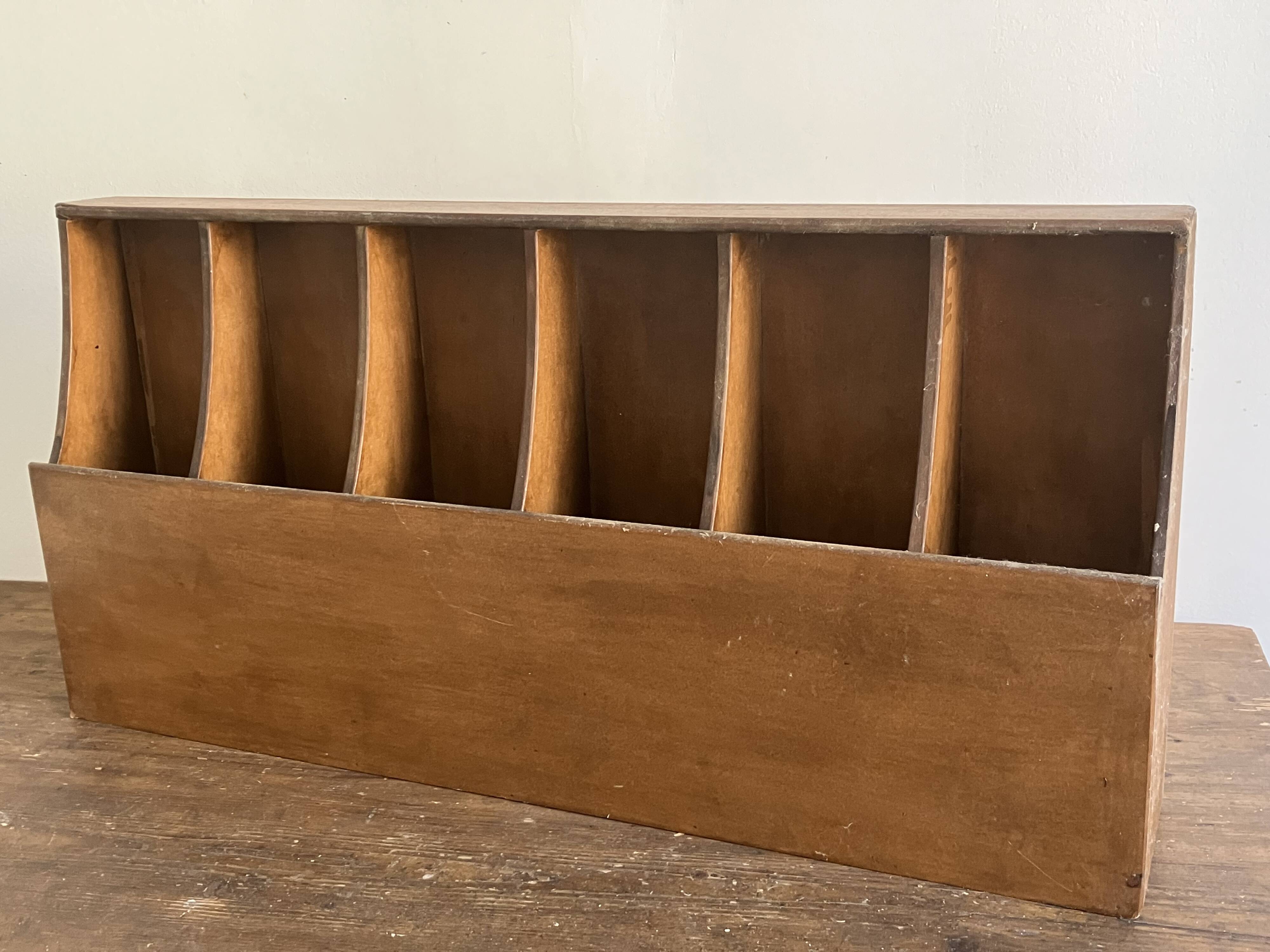 Old cutlery tray, storage unit