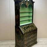 Louis XIV style lacquer scriban desk 20th century