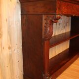 Mahogany console pommelé period nineteenth