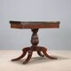 Table de jeu ancienne en acajou, Angleterre, milieu du XIXe siècle