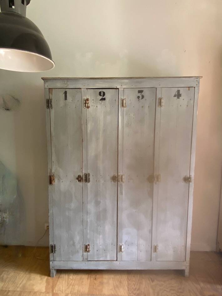 1940 wooden wardrobe