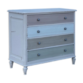 Commode peinte