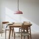 Space Age retractable dining room hanging lamp