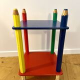 Table de chevet crayons Pierre Sala - 1983