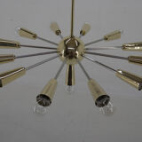 Lustre Spoutnik space age, Tchécoslovaquie, années 1960