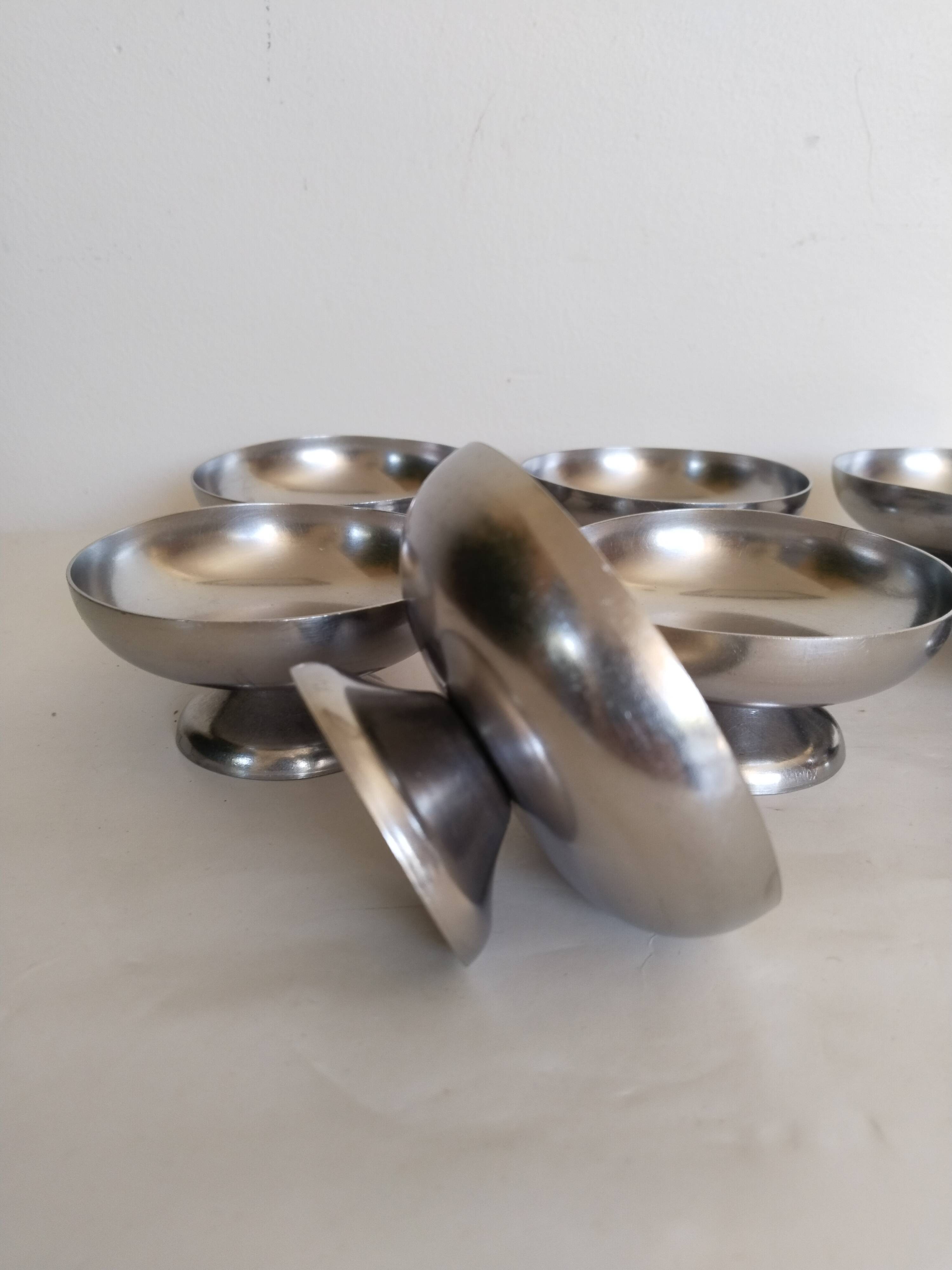 12 COUPES À glace en Inox 18/10e de GD Made in France EUR 9,00