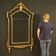Miroir de style Louis XVI du XXe siècle