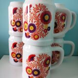 Porcelain beer mugs