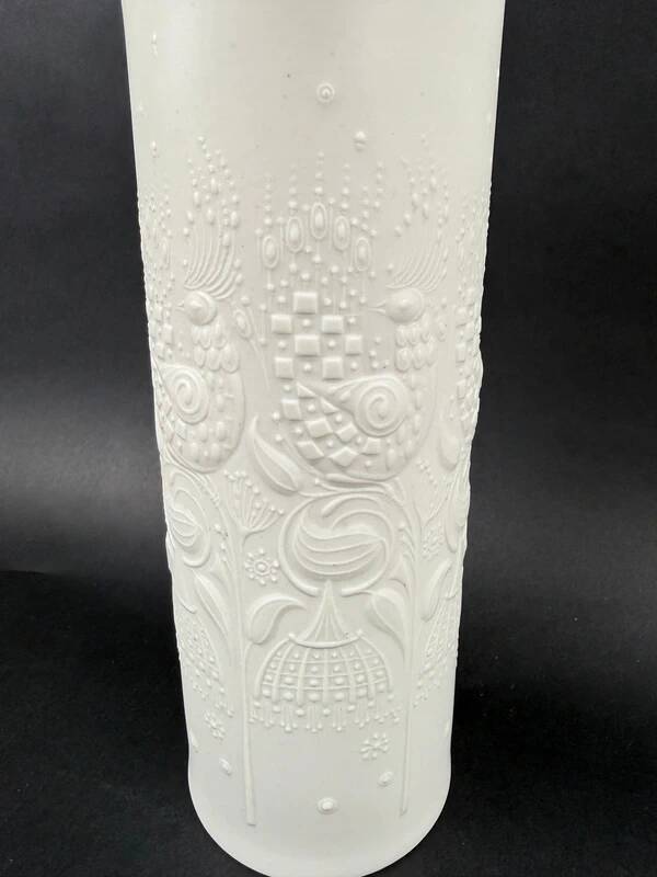 Bjorn Wiinblad, porcelain biscuit vase for Rosenthal