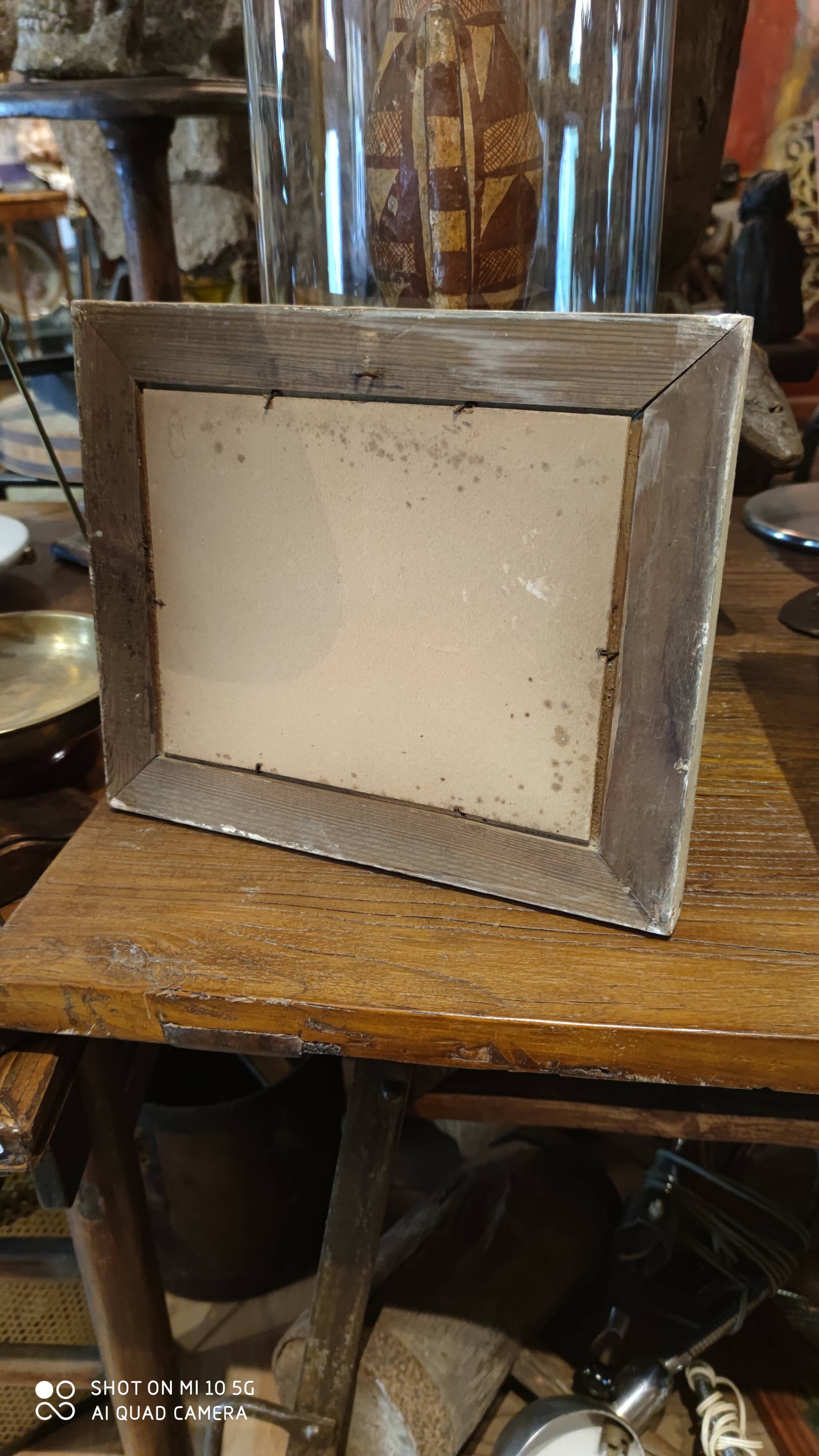 Painting of a seaside cove near Porto, circa 1950