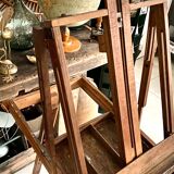 Old collapsible wooden painter's easel