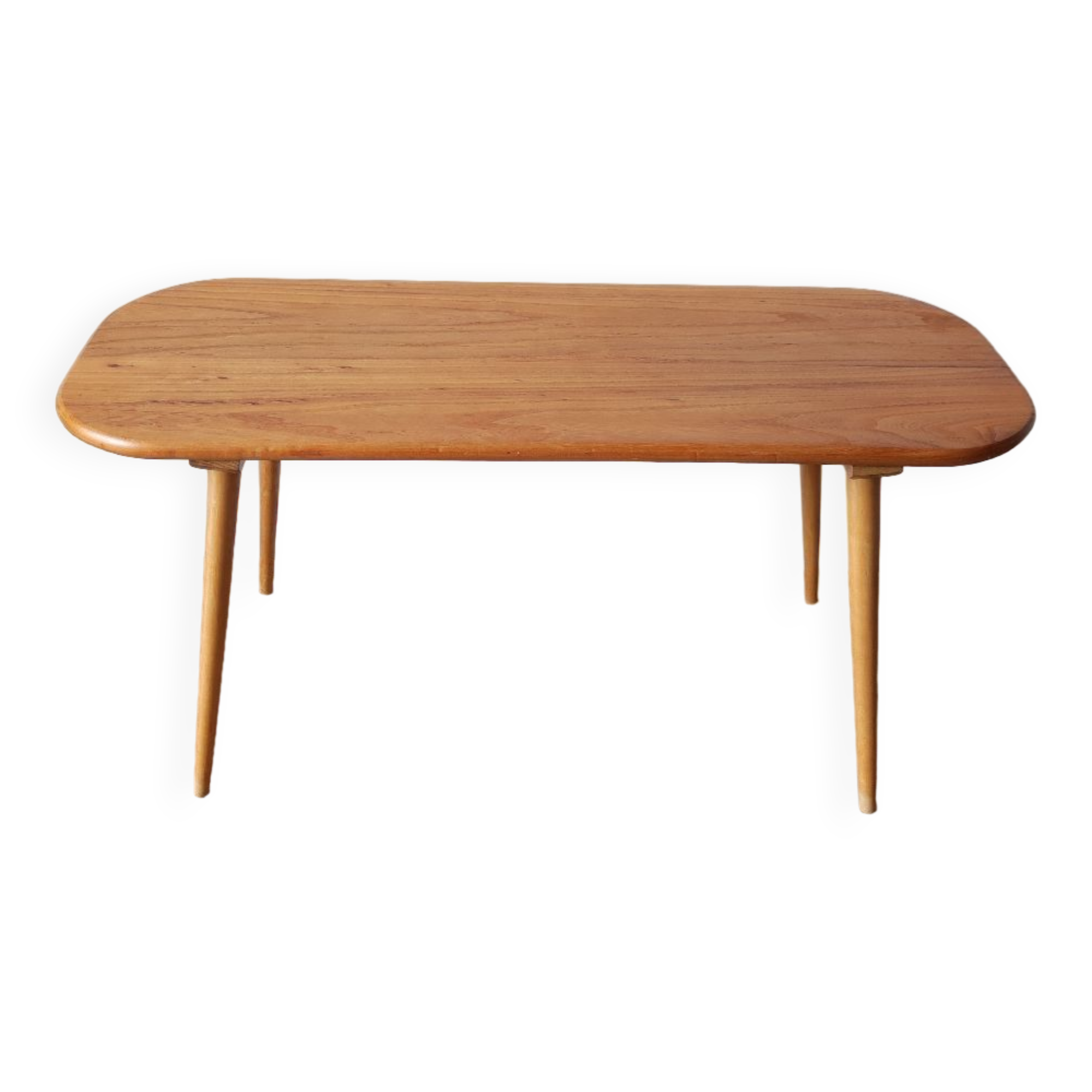 Scandinavian coffee table in solid elm
