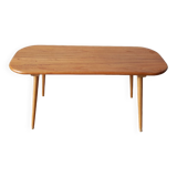 Scandinavian coffee table in solid elm