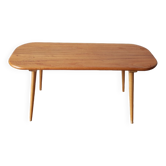 Scandinavian coffee table in solid elm