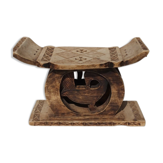 Ashanti Ghana African wood stool