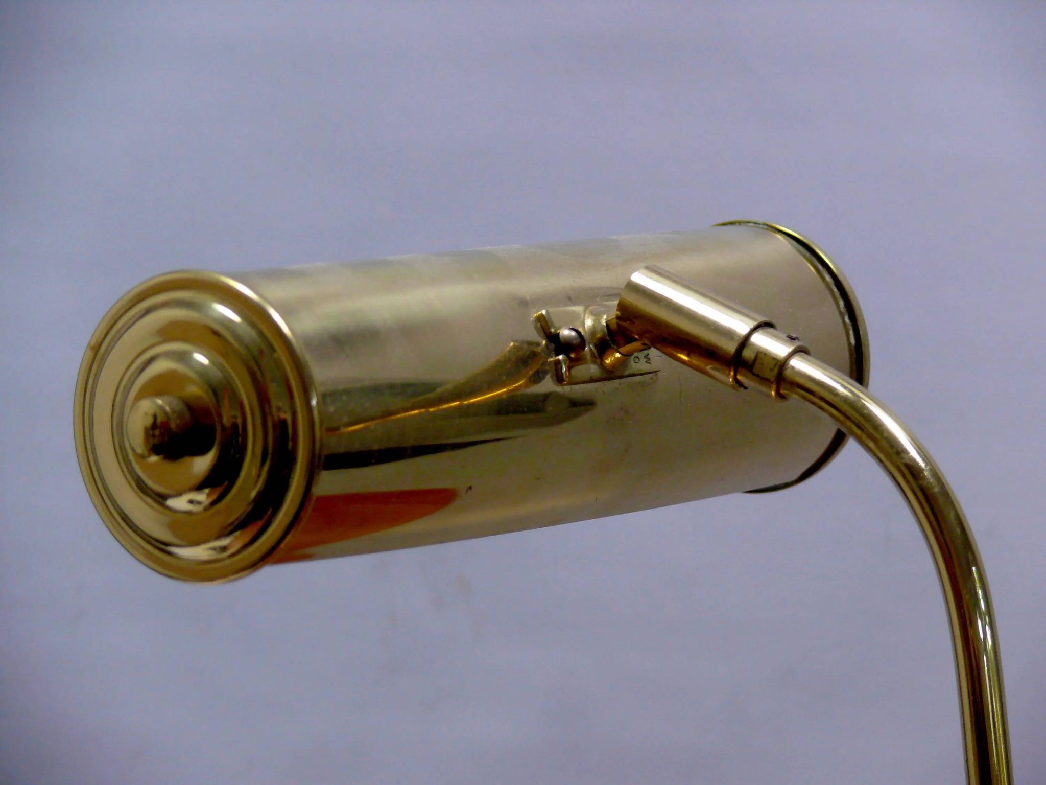 Brass piano lamp, Sölken, 1970s