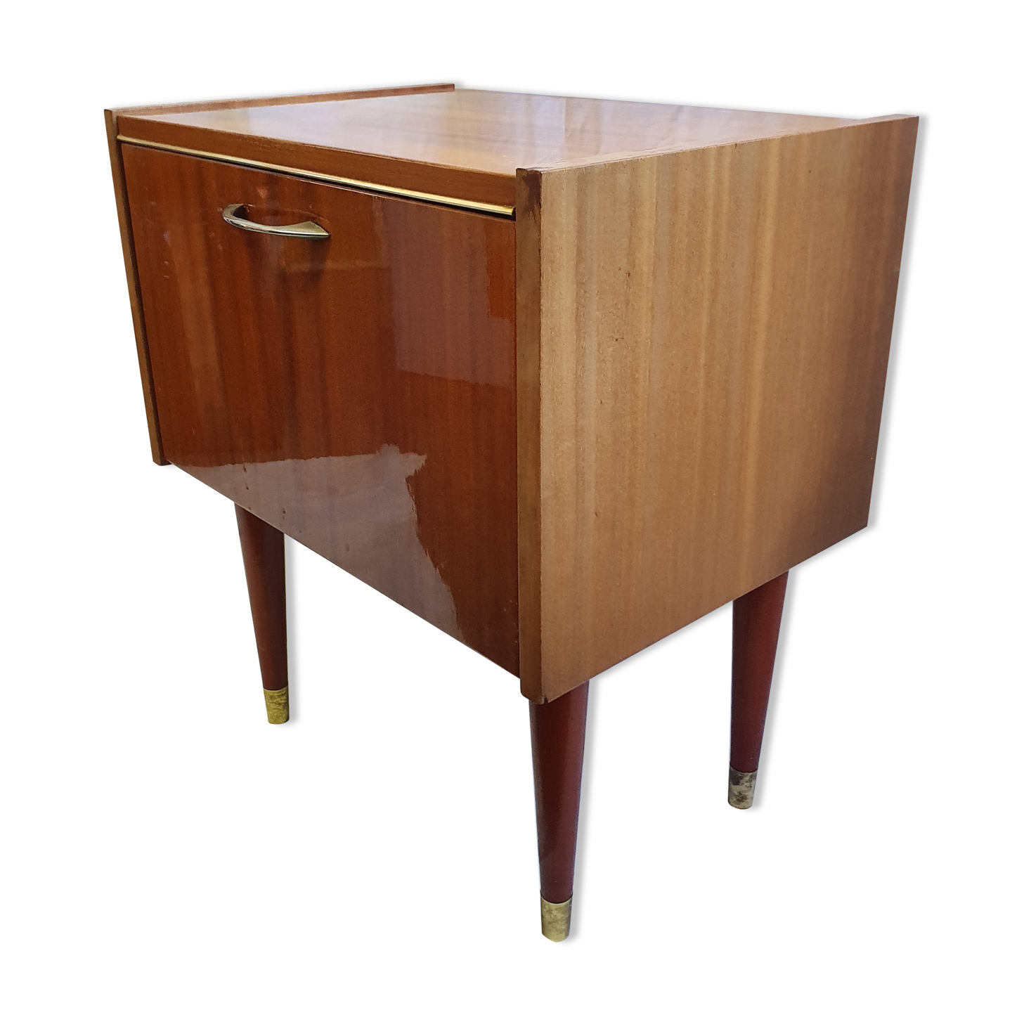 Night table, bedside of 1969, formica