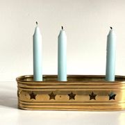 Vintage Brass Candlestick for 4 Candles