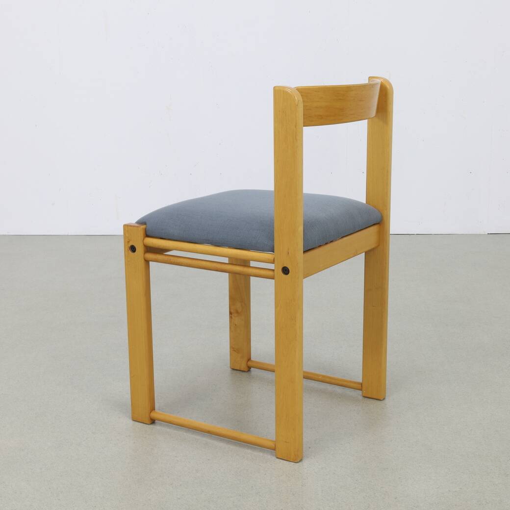 3x Dining Chair by Ibisco Reupholstered, 1970s