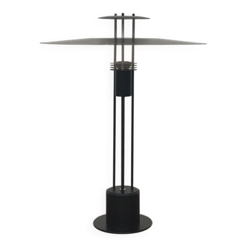 Vintage Danish metal table lamp by Frandsen