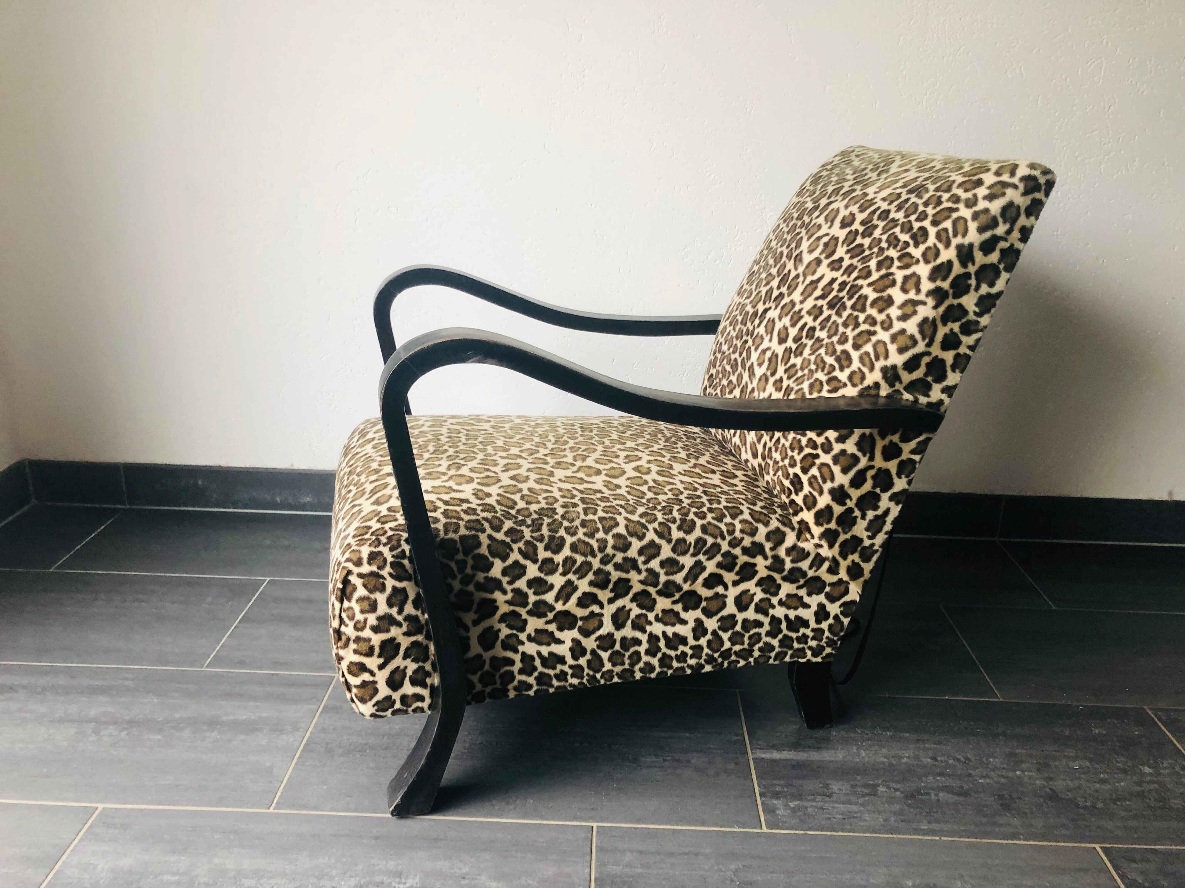 Art Deco armchair set