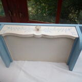 Old wooden shelf with drawer