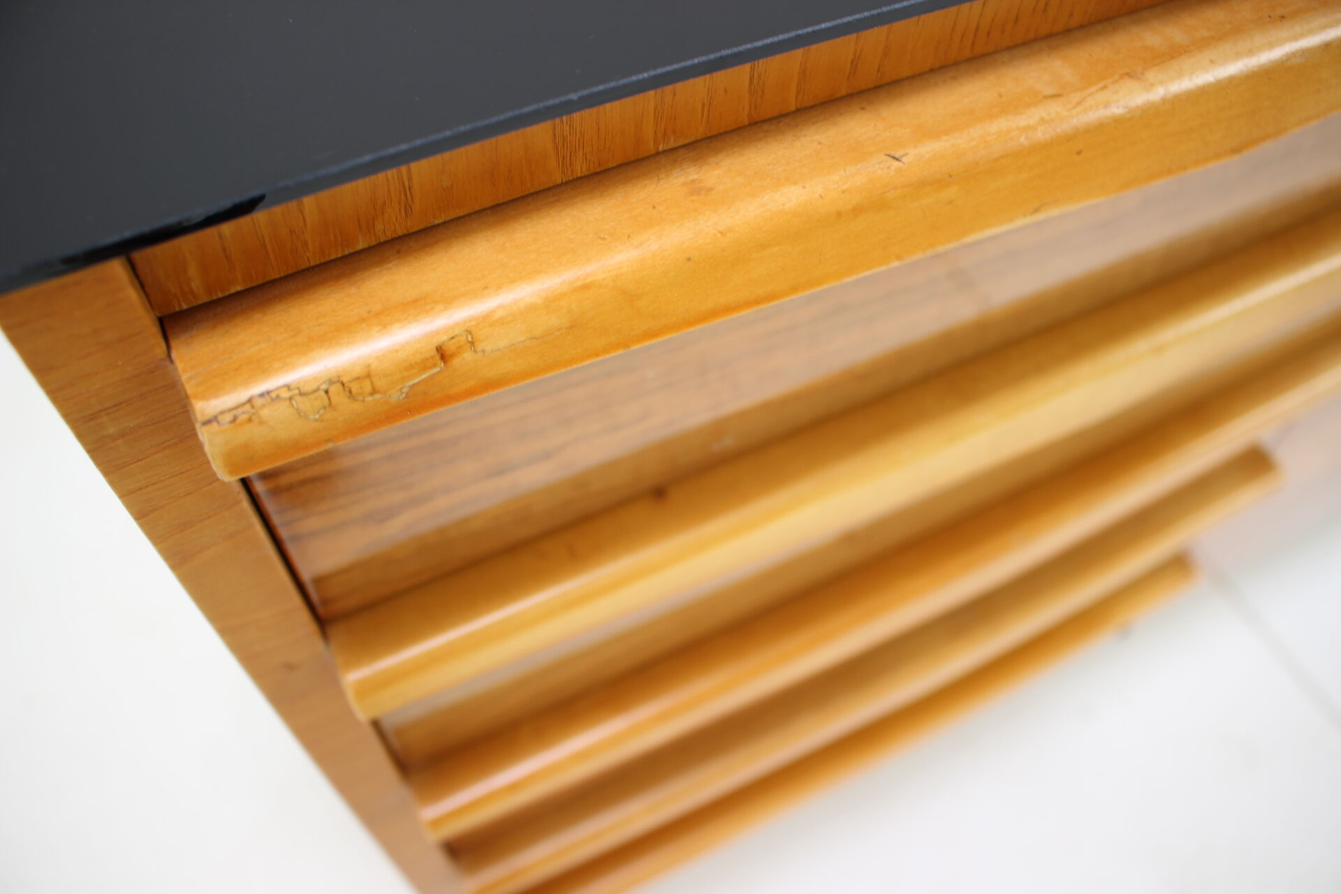 Mid-century upcycled sideboard on high gloss, 1960's