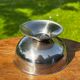 Vintage set of 6 stainless steel ice cream bowls