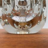 Vintage German glass table lamp by Peill & Putzler.