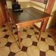 Table de jeux escamotable Louis Philippe