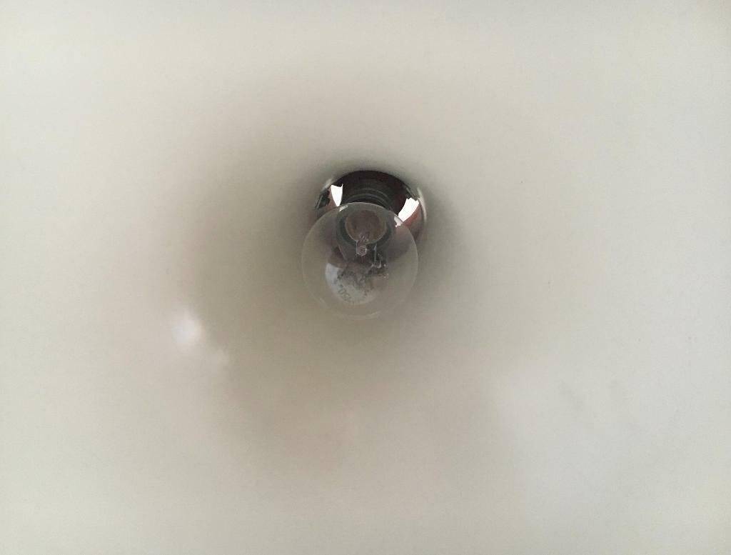 Vintage Danish suspension by Bent Nordsted for Lyskaer, 1970s.