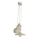 Suspension 3 globes vintage