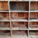 Large old shelf, furniture, library, boutique stand