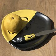 Ceramic cheese plate 1960