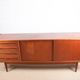 Danish teak sideboard 200 cm, model 31b, by Johannes Andersen 1960.