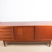Enfilade Danoise en Teck 200 cm, modèle 31b, par Johannes Andersen 1960.