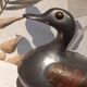 Boite canard bibelot étain/laiton vintage - 1970/1980