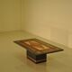 Table low neoclassical Italian of the 1970s