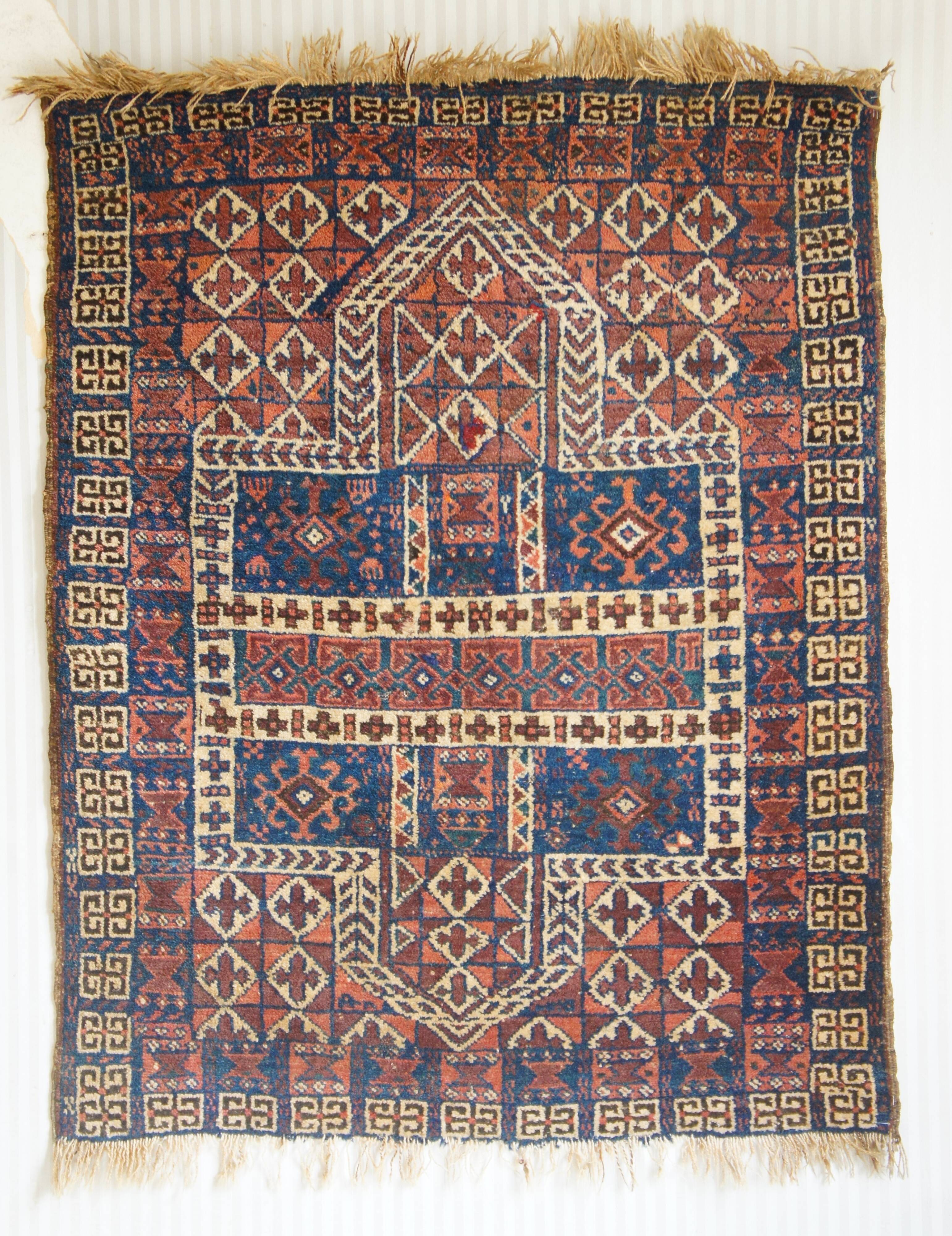 Old numbered hand-knotted rug