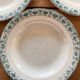Assiettes terre de fer