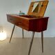 Scandinavian hairdresser in teak veneer - 1960s