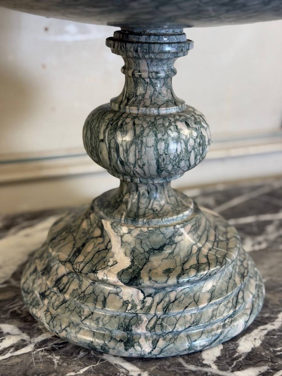 Footed cup, Campan marble tazza around 1880