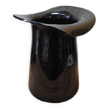 Vintage 70s bowler hat vase pot